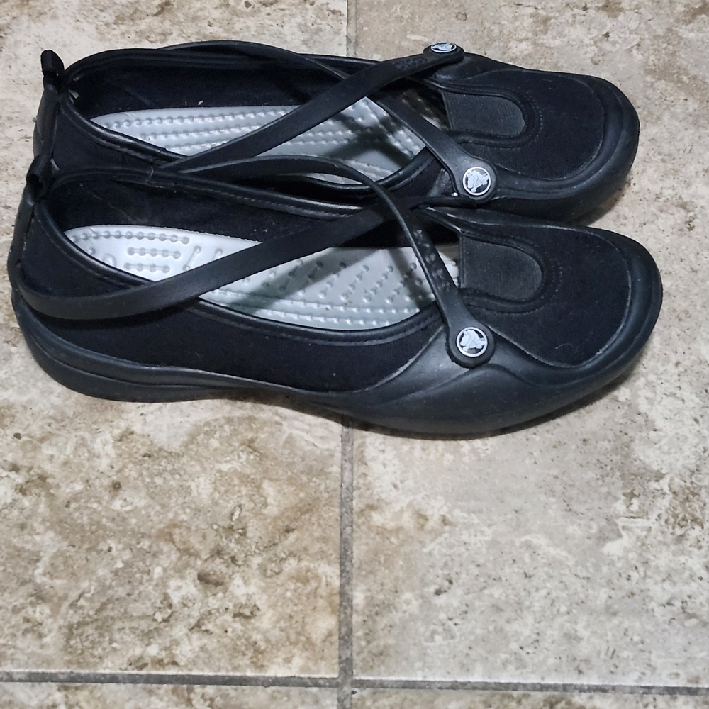 CROCS Black Women's Sandals